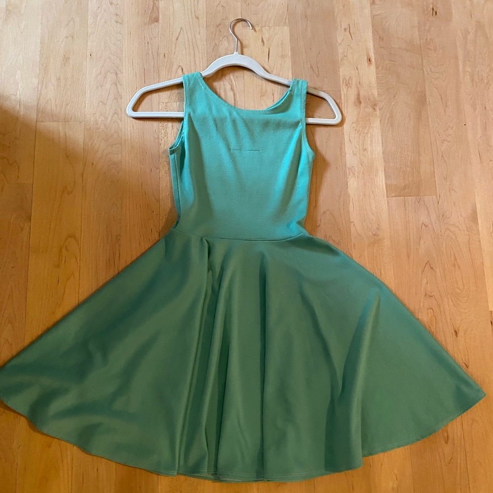 Seafoam green dress